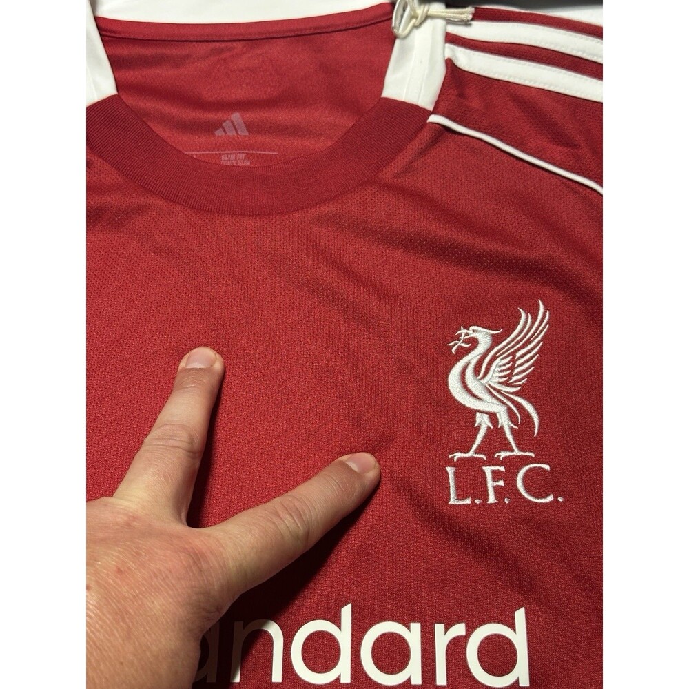 Liverpool FC Adidas Jersey Men’s Large Slim Fit Soccer Football NWT New *READ** - Picture 2 of 13